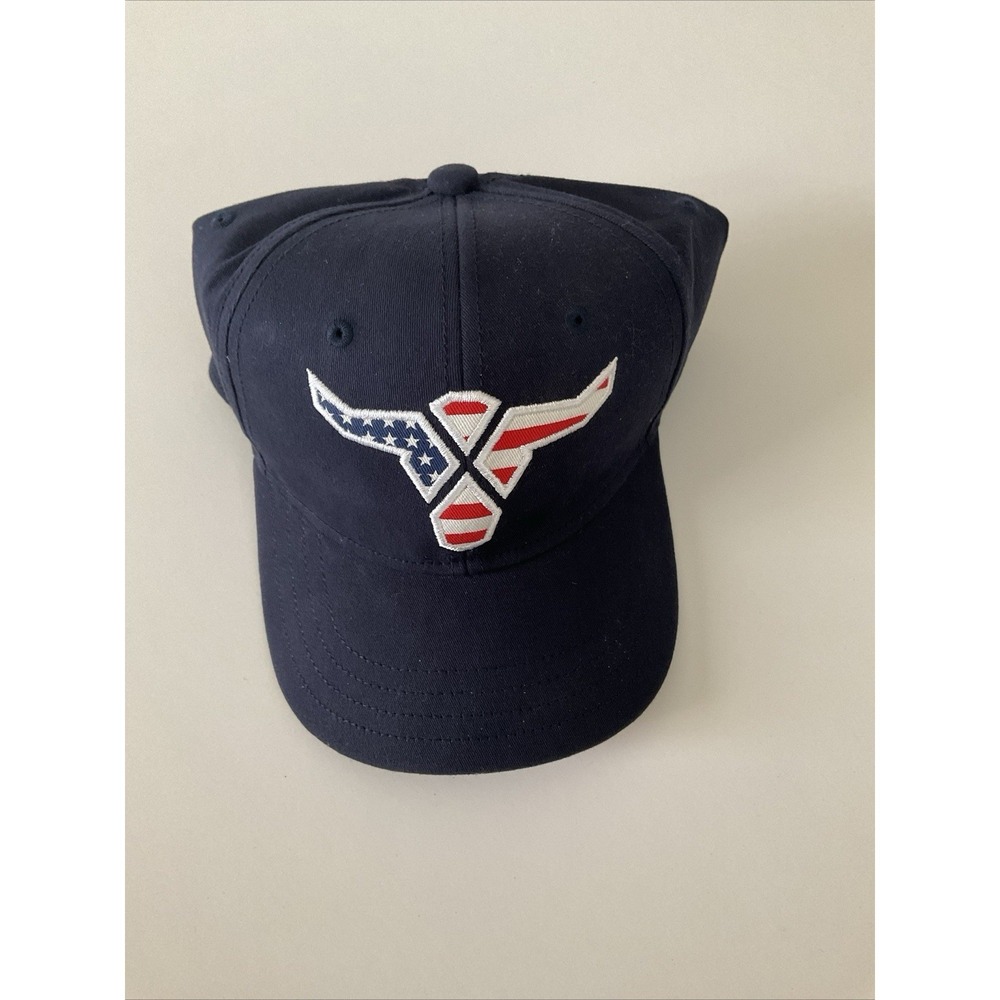 Wrangler 20x Blue Long‎ Horn USA Hat Size Small